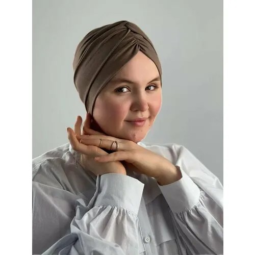 Чалма SAMRAI для женщин, размер 58, капучино