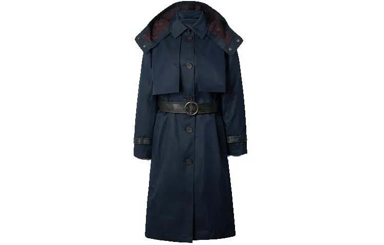 Женский тренч COACH, цвет Navy