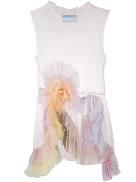 Viktor & Rolf платье Rainbow Swirl