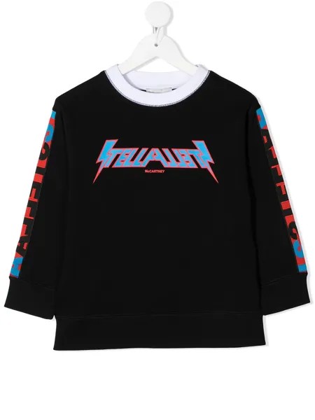 Stella McCartney Kids футболка с логотипом