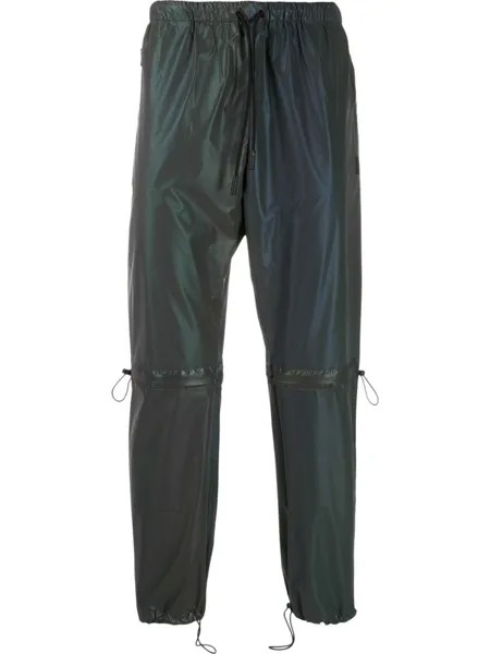 Брюки с кулиской Marcelo Burlon County of Milan, черный