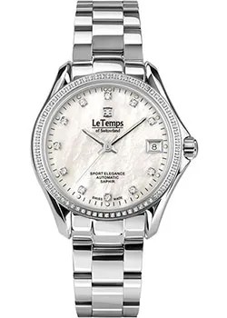 Швейцарские наручные  женские часы Le Temps LT1033.15BS01. Коллекция Sport Elegance Automatic