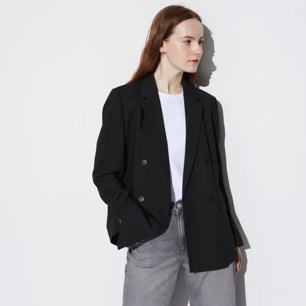 Куртка UNIQLO двусторонняя, черный