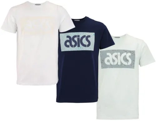 Мужская футболка с ярким рисунком Asics Tiger, варианты цвета