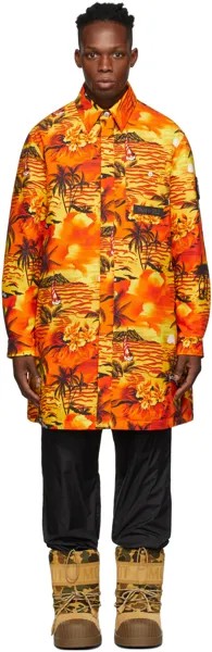 8 Moncler Пальто Palm Angels Orange Tallac Moncler Genius