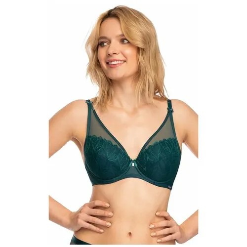 Бюстгальтер  Nipplex, 2 шт., размер 80C, зеленый