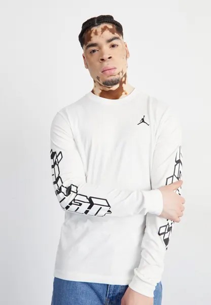 Рубашка с длинным рукавом BRAND CREW Jordan, цвет white/black