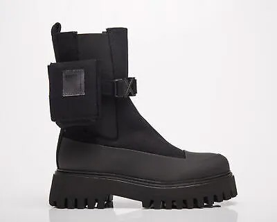 Черная холщовая женская обувь BRONX Groov-Y Chelsea, повседневная обувь для повседневной жизни, ботинки