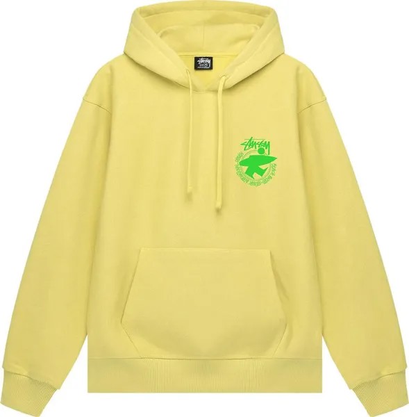 Худи Stussy Beach Roots Hoodie 'Yellow', желтый