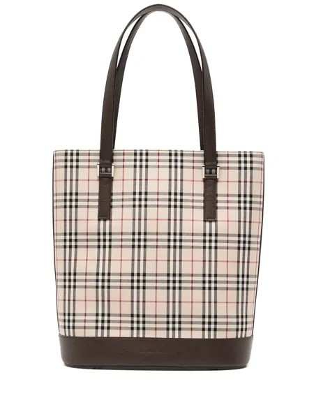 Burberry Pre-Owned сумка-шопер в клетку House Check