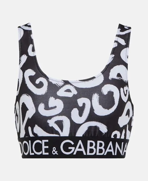 Бралетт Dolce & Gabbana, цвет Caviar Black