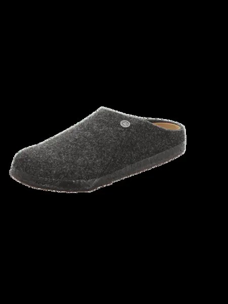 Тапочки Birkenstock Winter Pantoffel Textil Zermatt Rivet, темно-синий