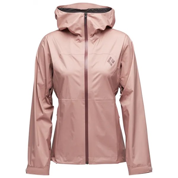 Дождевик Black Diamond Women's Stormline Stretch Rain Shell, цвет Chalk Pink