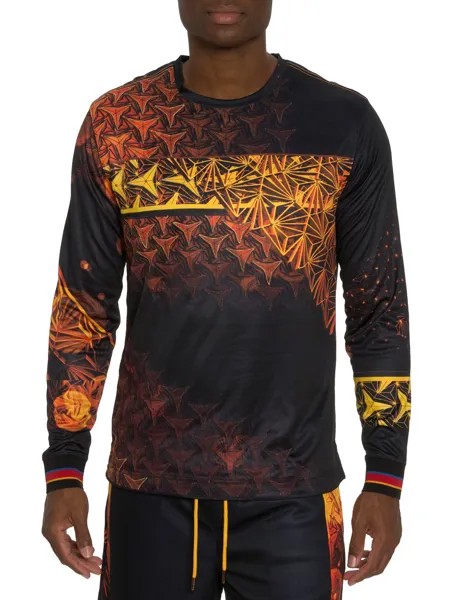 Рубашка с астероидами Robert Graham, разноцветный