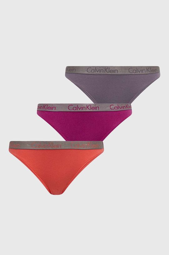 Трусы (3 шт.) Calvin Klein Underwear, фиолетовый