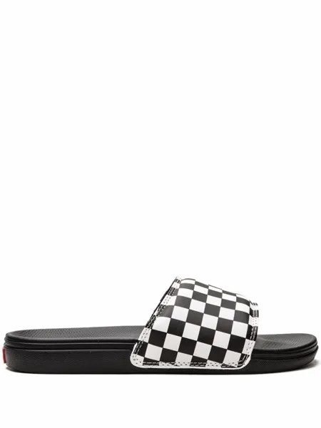 Vans шлепанцы Checkerboard La Costa, белый