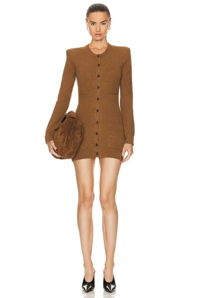 Кардиган Wardrobe.Nyc Knit, коричневый