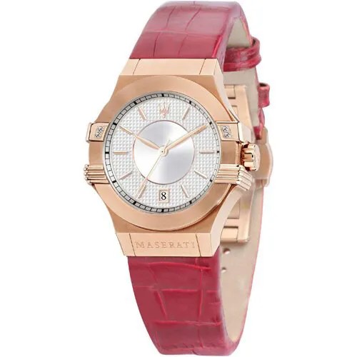 Наручные часы Maserati Наручные часы Potenza R8851108501, серебряный, розовый