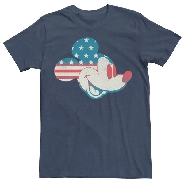 Мужская футболка с изображением американского флага Mickey & Friends Mickey Disney