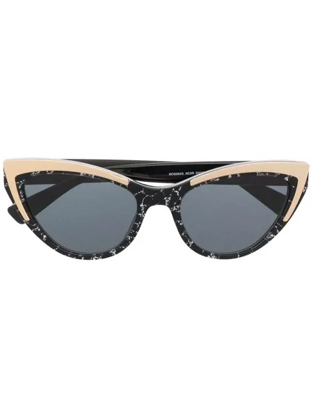 Moschino Eyewear солнцезащитные очки в оправе 'кошачий глаз'