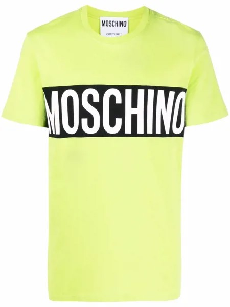 Moschino футболка с логотипом