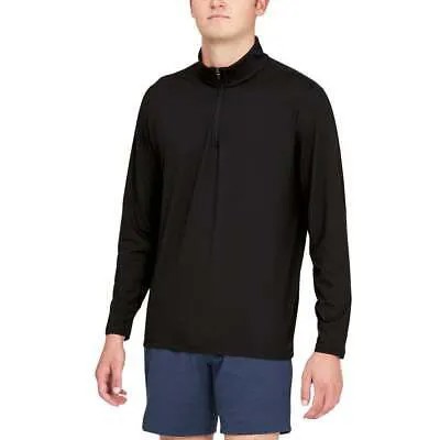 Puma Cloudspun Grylbl 14 Zip Mock Neck Пуловер с длинным рукавом Рубашка мужская Размер XL