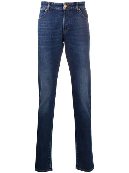 Pt05 прямые джинсы с завышенной талией