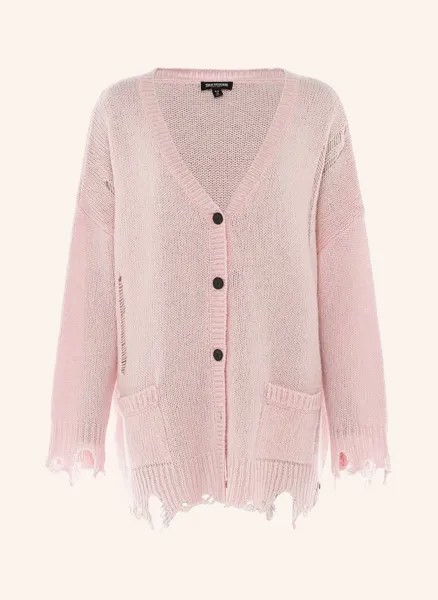 Кардиган TRUE RELIGION Oversized Destroyed, роза