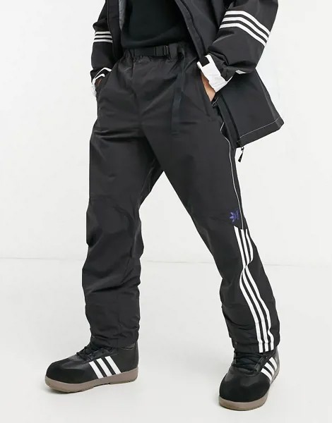 Черные лыжные брюки adidas Snowboarding Mobility-Черный цвет