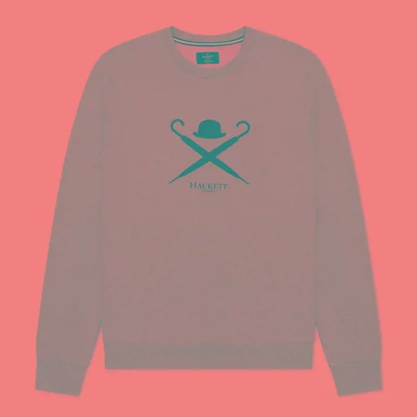 Мужская толстовка Hackett Large Logo Crew Neck