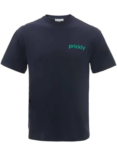 JW Anderson футболка Prickly, синий