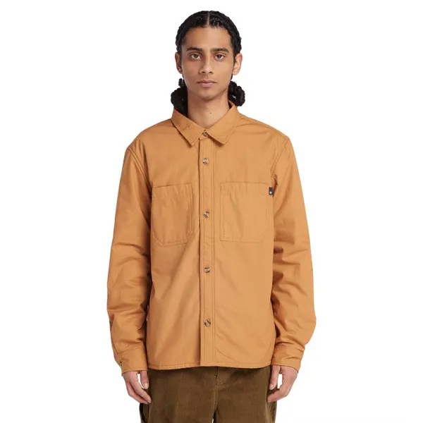 Рубашка Timberland Windham Fleece Lined Regular, коричневый