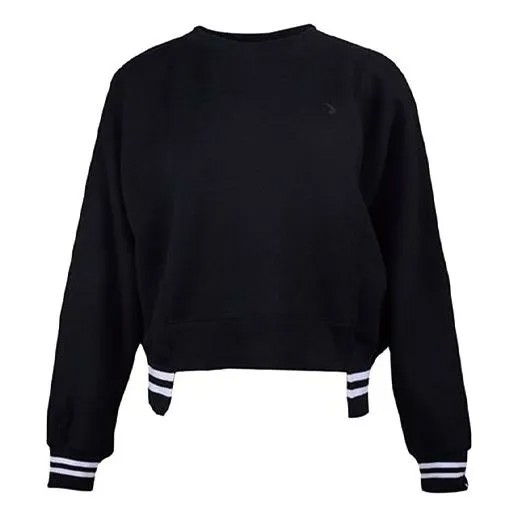 Толстовка Converse Stripe Breathable Pullover Black, черный