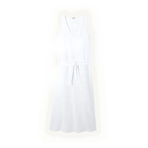 Длинное платье Jott Ibiza Sleveless, белый
