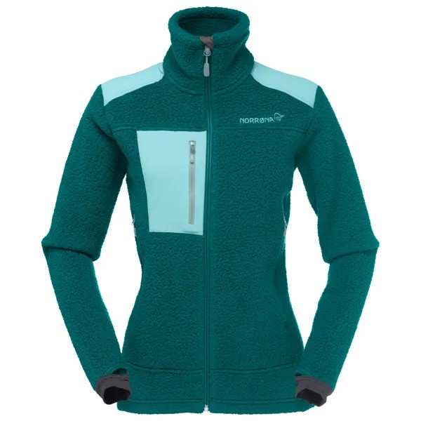 Флисовая жилетка Norrøna Women's Trollveggen Thermal Pro, цвет Everglade