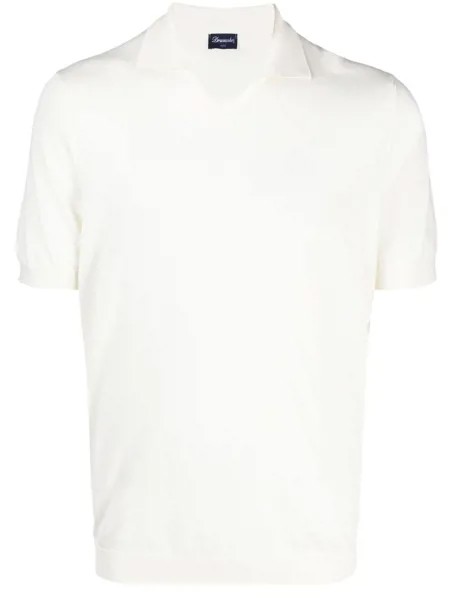 Drumohr футболка с заостренным воротником