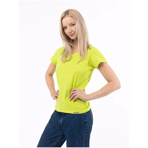 Женская футболка «Великоросс» салатового цвета 44-46