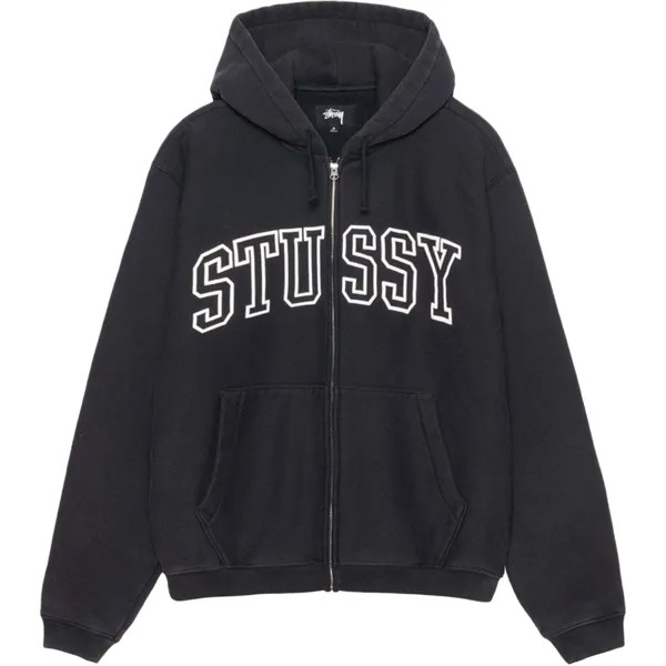 Худи с застежкой-молнией Outline Stussy, слоновая кость