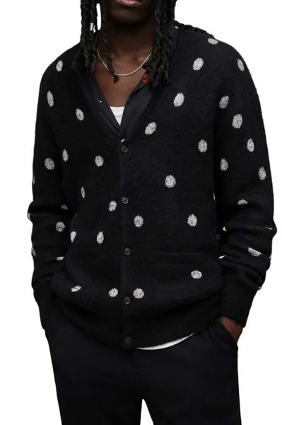 Кардиган AllSaints, черный