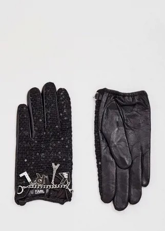 Перчатки Karl Lagerfeld