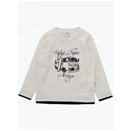 Лонгслив Mini Maxi, размер 80, белый