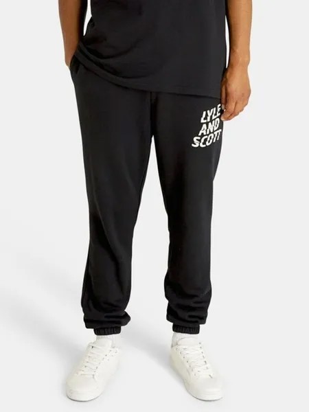 Спортивные штаны Lyle & Scott, черный