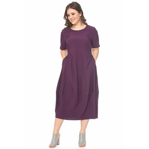 Платье SVESTA, размер 52, фиолетовый