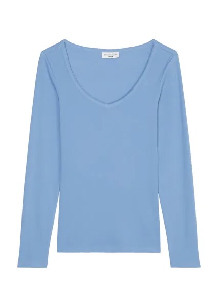 Лонгслив Marc O'Polo slim, цвет cornflower blue