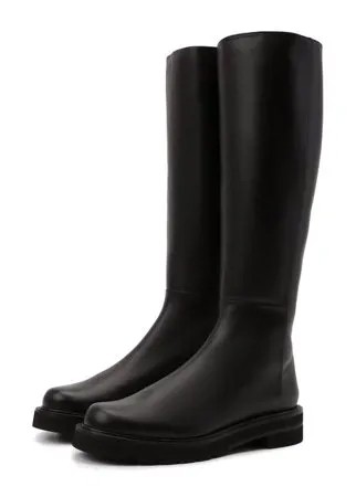 Кожаные сапоги Mila Lift Stuart Weitzman