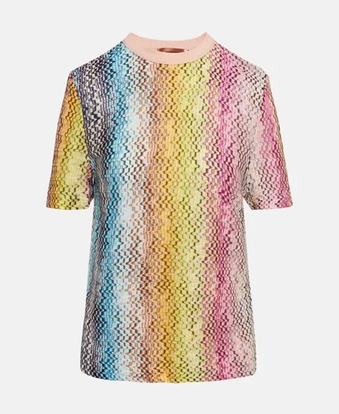 Трикотажная рубашка Missoni, лиловый