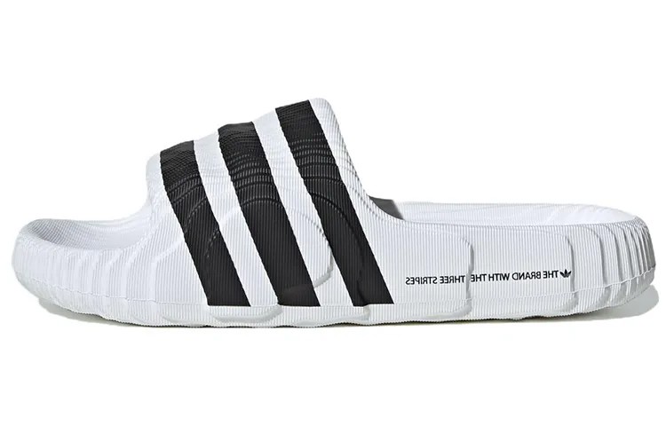 Adidas originals Шлепанцы серии ADILETTE Мужские, Black/White