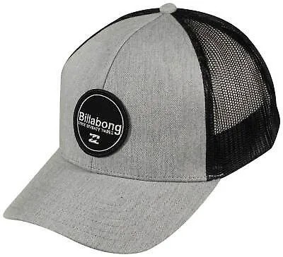 Кепка Billabong Walled Trucker — Светло-серый Хизер — Новинка