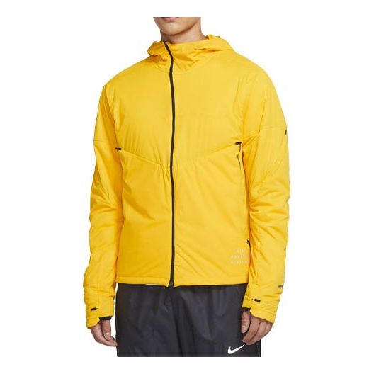 Куртка Nike Reflective Alphabet Logo Running Athleisure Casual Sports Jacket Yellow, желтый