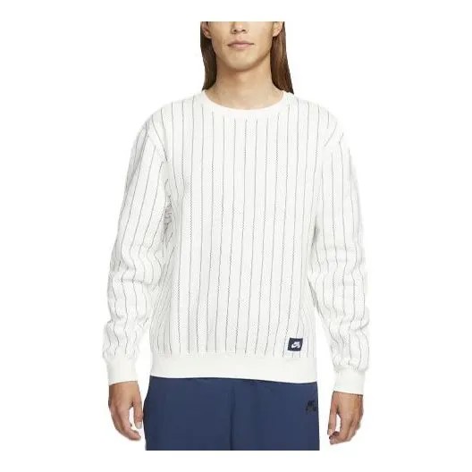 Толстовка Nike Unisex SB Skateboard Round-neck Sweatshirt White, белый